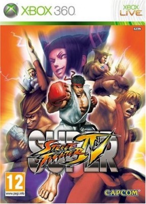 Super Street Fighter IV Xbox 360 Cover