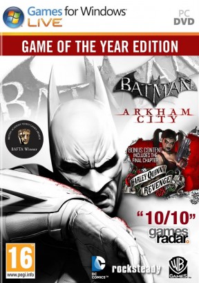 Batman: Arkham City PC Cover