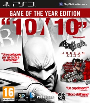 Batman: Arkham City PS3 Cover