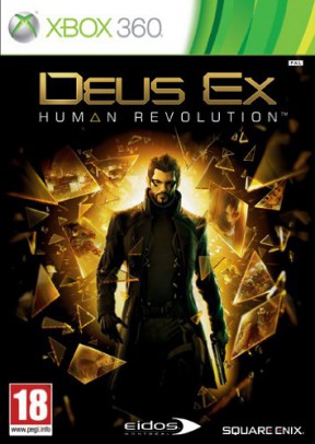Deus Ex: Human Revolution Xbox 360 Cover