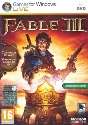 Fable 3 PC Cover