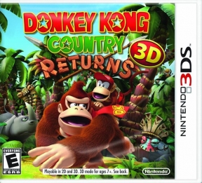 Donkey Kong Country Returns 3DS Cover