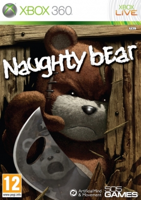 Naughty Bear Xbox 360 Cover