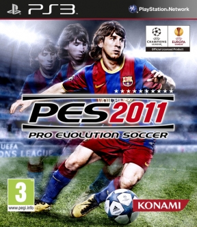 Pro Evolution Soccer 2011 PS3 Cover