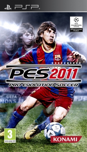 Pro Evolution Soccer 2011 PSP Cover