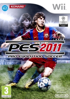 Pro Evolution Soccer 2011 Wii Cover