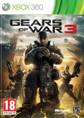 Gears of War 3 Xbox 360 Cover