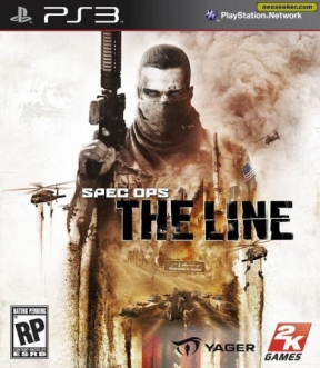 Spec Ops: The Line PS3 Cover