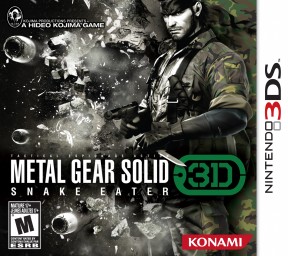 Metal Gear Solid: Snake Eater 3D 3DS Cover
