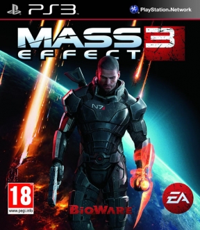 Mass Effect 3 PS3 Cover