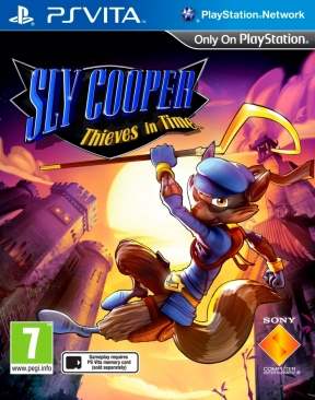 Sly Cooper Thieves in Time PS Vita Cover