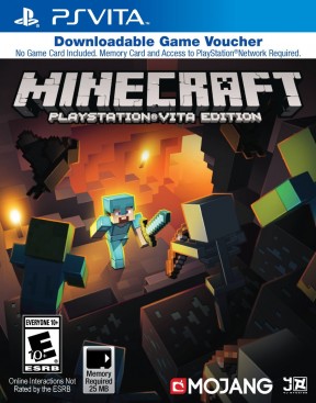 Minecraft PS Vita Cover