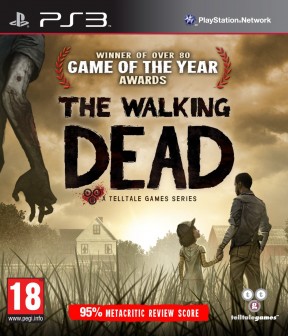 The Walking Dead PS3 Cover