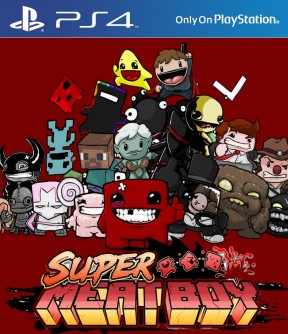 Super Meat Boy PS4 Cover
