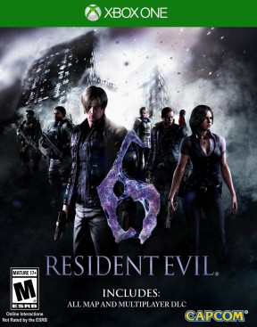 Resident Evil 6 Xbox One Cover