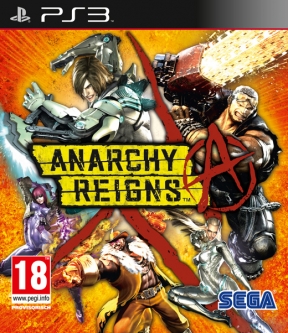 Anarchy Reigns PS3 Cover
