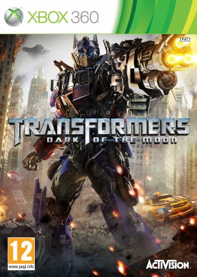 Transformers: Dark of the Moon Xbox 360 Cover