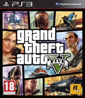 Grand Theft Auto V PS3 Cover