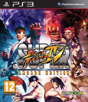 Super Street Fighter IV: Arcade Edition PS3 Cover