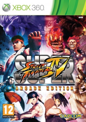 Super Street Fighter IV: Arcade Edition Xbox 360 Cover