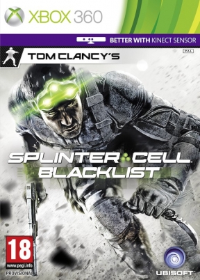 Splinter Cell Blacklist Xbox 360 Cover