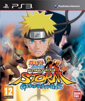 Naruto Shippuden: Ultimate Ninja Storm Generations PS3 Cover