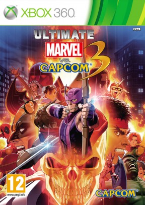 Ultimate Marvel vs Capcom 3 Xbox 360 Cover