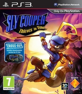Sly Cooper Thieves in Time PS3 Cover