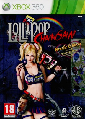 Lollipop Chainsaw Xbox 360 Cover