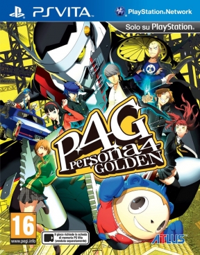 Persona 4: The Golden PS Vita Cover