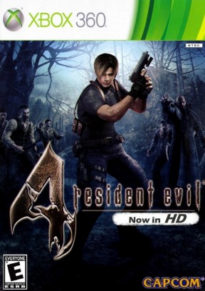 Resident Evil 4 HD Xbox 360 Cover