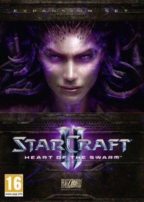 StarCraft II: Heart of the Swarm PC Cover