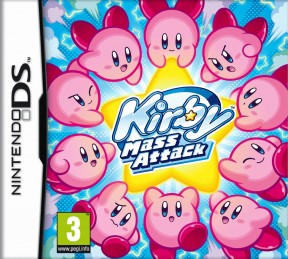 Kirby: Mass Attack Nintendo DS Cover