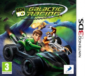 Ben 10 Galactic Racing 3DS Cover