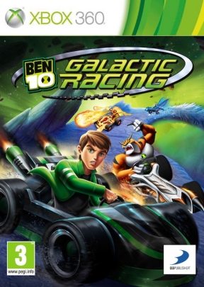 Ben 10 Galactic Racing Xbox 360 Cover
