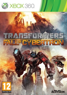 Transformers: Fall of Cybertron Xbox 360 Cover