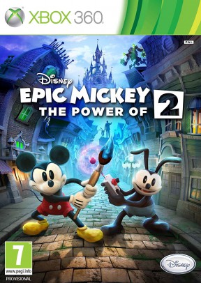 Disney Epic Mickey 2: L'Avventura di Topolino e Oswald Xbox 360 Cover