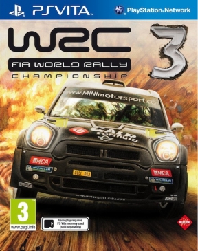WRC 3: FIA World Rally Championship PS Vita Cover