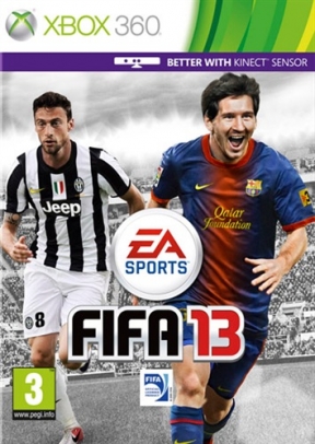 FIFA 13 Xbox 360 Cover