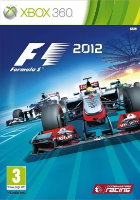 F1 2012 Xbox 360 Cover