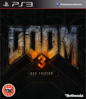 DOOM 3 BFG Edition PS3 Cover
