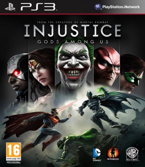 Injustice: Gods Among Us PS3 Cover