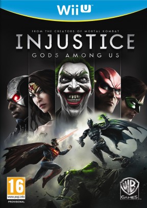 Injustice: Gods Among Us Wii U Cover