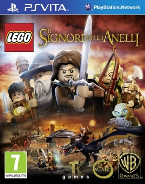 LEGO The Lord of the Rings PS Vita Cover
