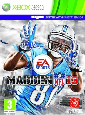 Madden NFL 13 Xbox 360 Cover