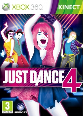 Just Dance 4 Xbox 360 Cover