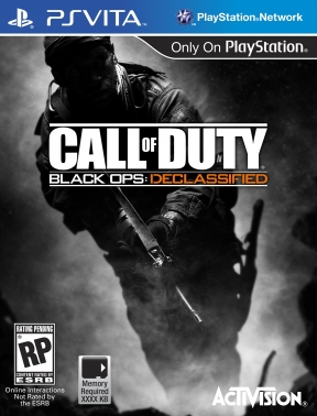 Call of Duty Black Ops: Declassified PS Vita Cover