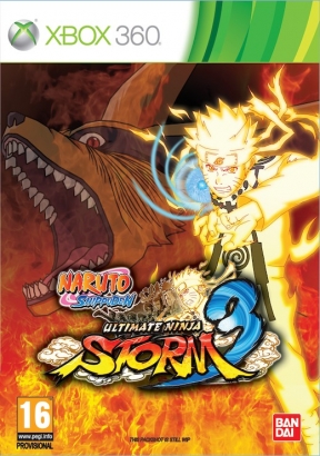 Naruto Shippuden: Ultimate Ninja Storm 3 Xbox 360 Cover