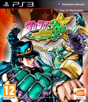 JoJo's Bizarre Adventure: All Star Battle PS3 Cover