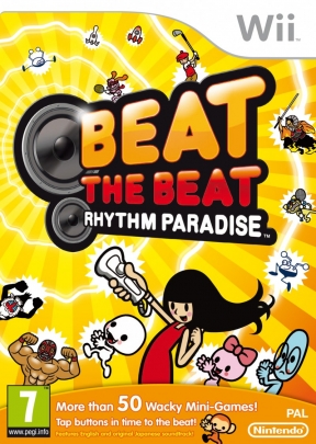 Beat the Beat: Rhythm Paradise Wii Cover